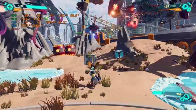 Ratchet & Clank  Rift Apart.Ryzen 5 2600X+RX5500XT