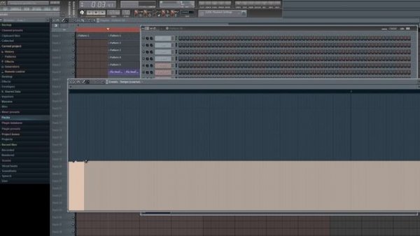 Automating tempo - fl studio