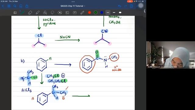 LIVE CLASS : 11.0 AMINES Tutorial (24/03/22) смотреть онлайн