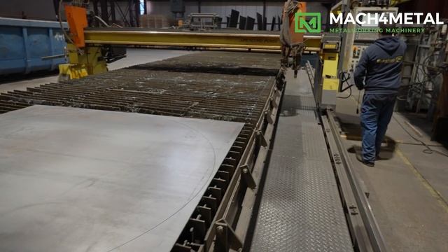 Станок плазменной резки Soitaab-VS2 LINEACORD PCN 50 Mach4metal смотреть онлайн