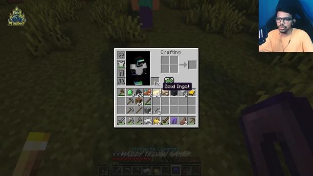 Minecraft, But HEROBRINE Gives OP Items | Minecraft In Telugu | Maddy Telugu Gamer