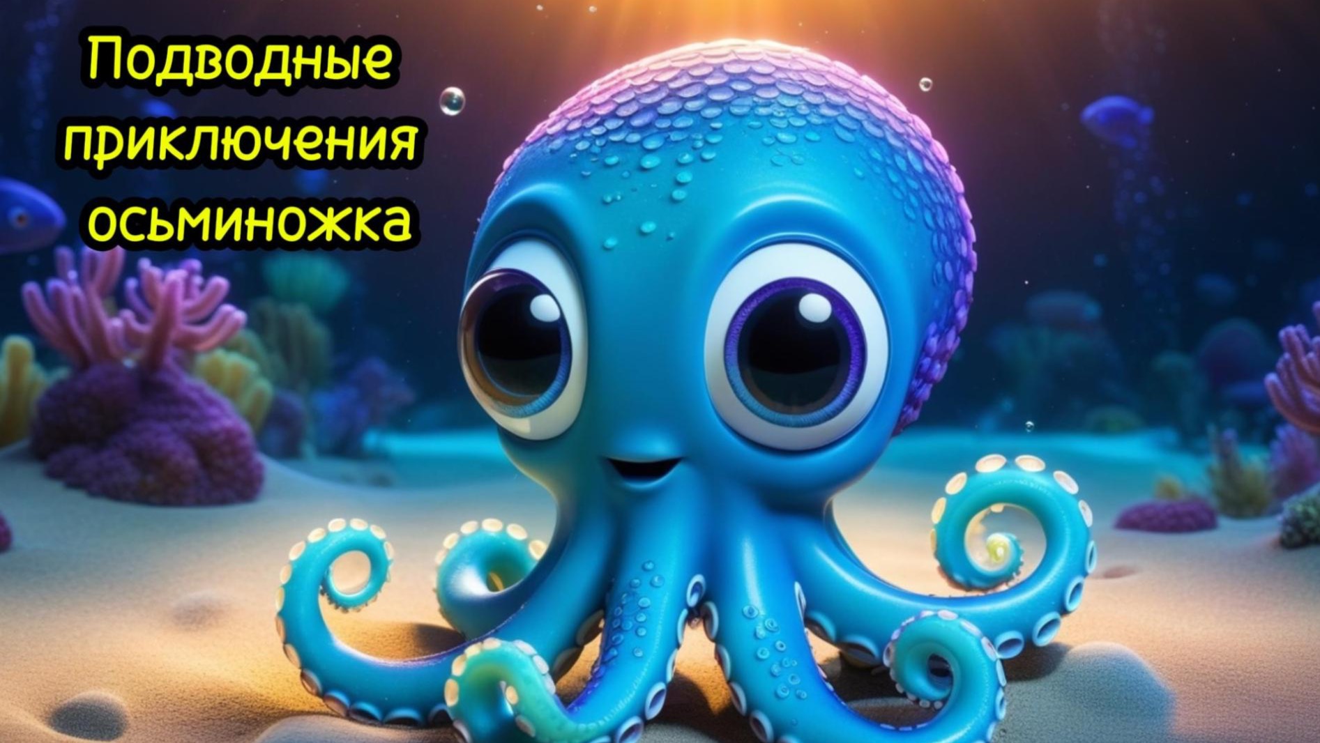 Сказки на ночь для малышей | Приключения осьминожка | Сонные сказки | Слушать сказки перед сном смотреть онлайн