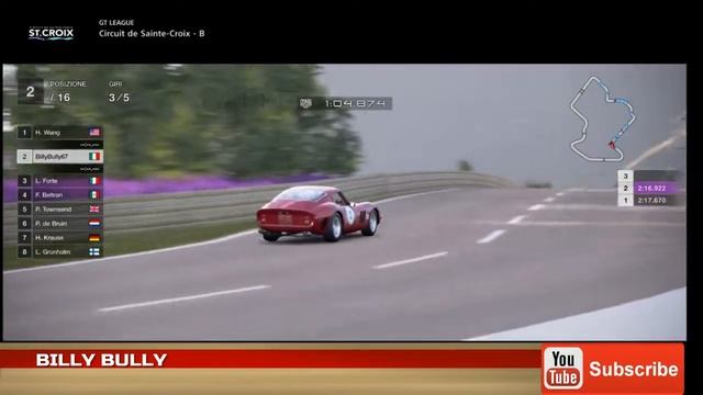 GARA DI ALTRI TEMPI - FERRARI 250GTO - BILLY BULLY IN MODALITÀ BELVAAA!!! смотреть онлайн