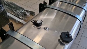 Топливный Бак для MAN, 780 литров, алюминиевый, усиленный, топливный, ступеньки, TGA,TGS,TGX