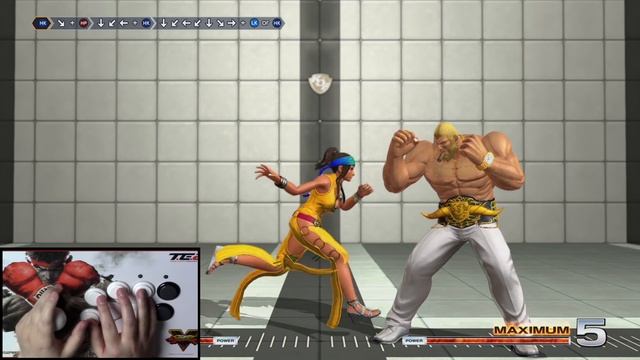 The King of Fighters XIV / 14 Trial Mode - Zarina (1080p 60fps) смотреть онлайн
