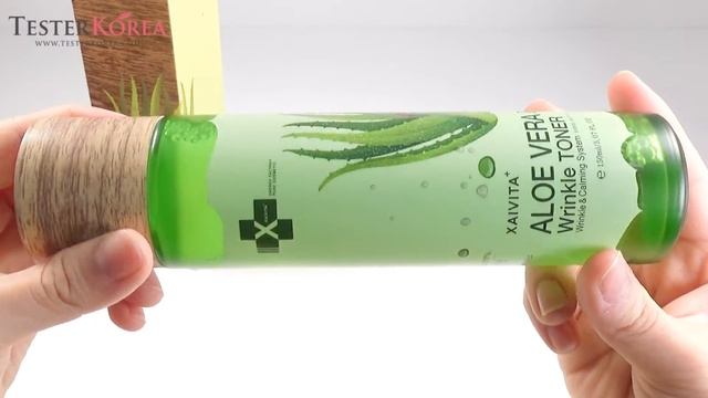 [TESTERKOREA] XAIVITA+ Aloe Vera Wrinkle Toner 87% смотреть онлайн