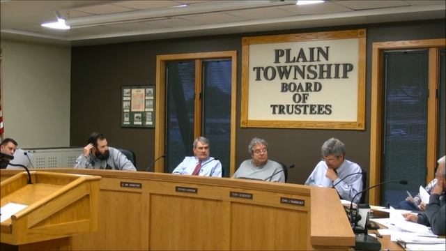 Plain Twp Zoning Commission 10-11-17 смотреть онлайн