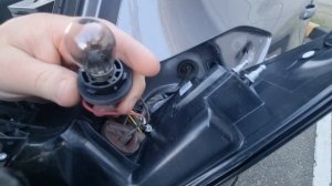 Замена лампы стоп сигнала на Chery Tiggo