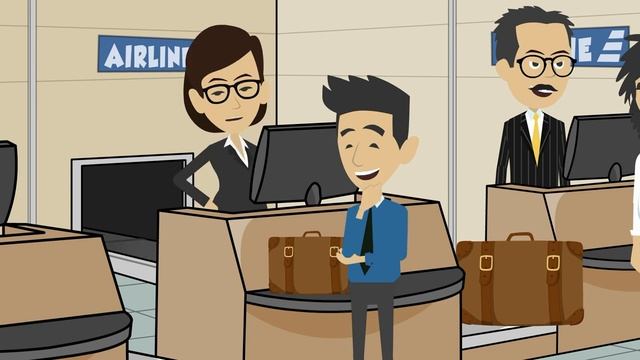 How to Check in at the Airport in English смотреть онлайн