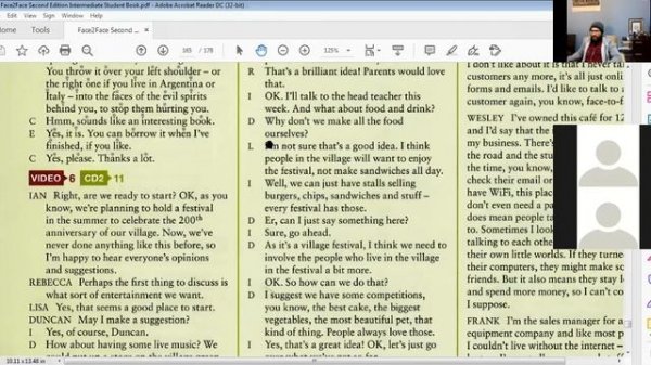 Face2face Intermediate Lesson 28 with Dr. Su - الحصة 28 من المستوى الرابع للدفعة 2
