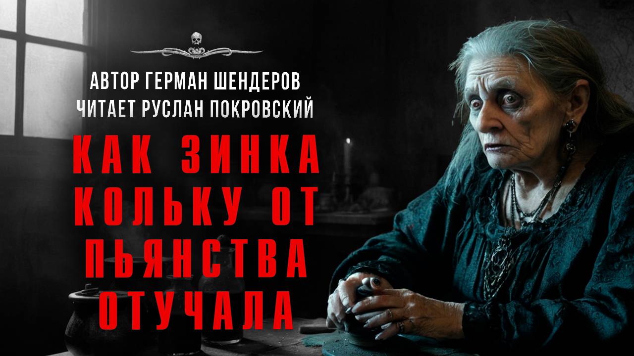 КАК ЗИНКА КОЛЬКУ ОТ ПЬЯНСТВА ОТУЧАЛА (автор Герман Шендеров, читает Руслан Покровский) смотреть онлайн