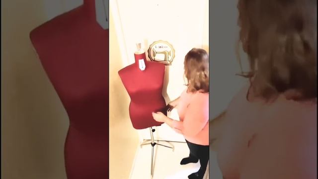 Mon mannequin de couture haut de gamme made in Italie par @emcrea9746 смотреть онлайн