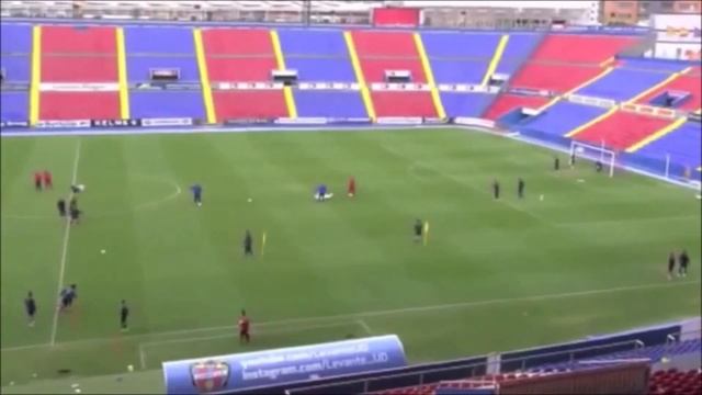 Леванте - упражнение на отработку паса, игры на третьего и первого касания смотреть онлайн