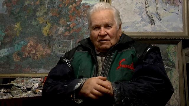 В мастерской художника Леонида Виноградова смотреть онлайн