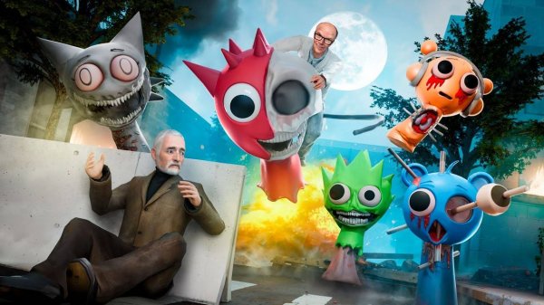 [DRЫNDA] ЗАРЕЙДИЛ МЭРА СПРУНКИ в VR в Garry's Mod