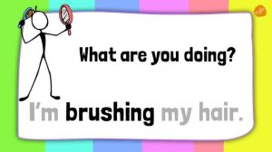 Present Continuous Verb Chant - What Are You Doing? - Pattern Practice #1 - ELF Kids Videos (720p, h