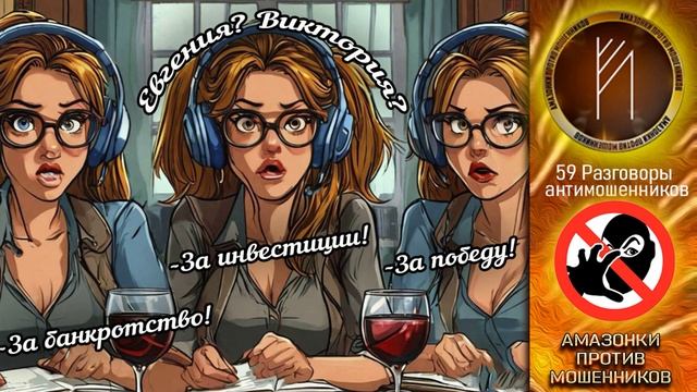 Амазонки против мошенников.  Автор Разговоры Антимошенников 59