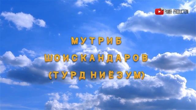 Мутриб Шоискандаров "Турд ниёзум"- mp3 смотреть онлайн