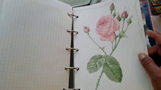 Cook Book Junk Journal Pages In Process смотреть онлайн