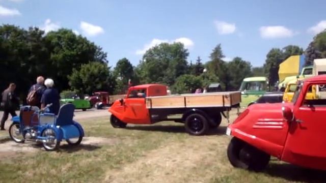 Dreiradtreffen 2011 Zörbig Tempo Goliath Rollfix Reliant Velorex Jawa Teil 6 смотреть онлайн