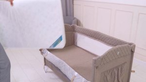 Практичный манеж кровать Indigo Bon-Bon для самостоятельных игр и сладких снов