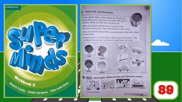 Super Minds 2 Unit 7: Student's Book And Workbook Page 88-89
