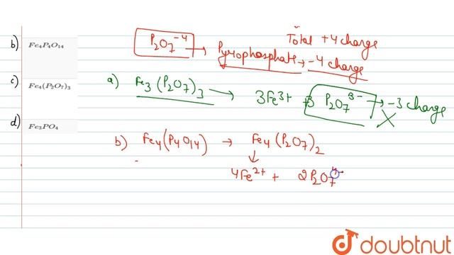 Chemical formula for calcium pyrophosphate is `Ca_(2)P_(2)O_(7)`. The formula for ferric pyrophosph смотреть онлайн