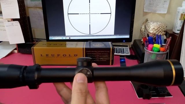 กล้องติดปืนLeupold Vx2 3-9×40 กระจกใสมากครับ