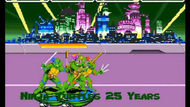 Ninja Turtles IV Arcade - Neon Night Riders Walkthrough смотреть онлайн