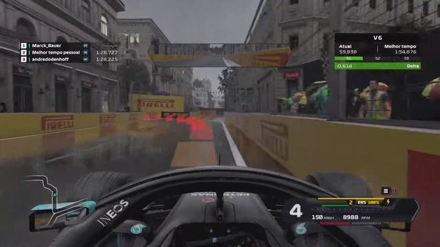 Time Trial - Tomada de Tempo - Azerbaijão - Baku - Chuva - F1 2020 - Tempo: 1:38.382 - 25/06/21 смотреть онлайн