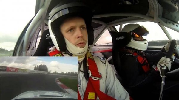 A Taxi lap on the Edge Supercharged BMW M3