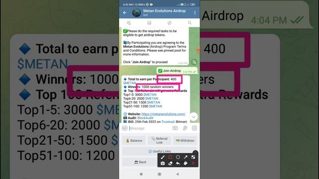 Metan Evolutions || Reward 400 METAN Token || Now 400 Metan 182$ || 14000 Taka Earning Without Refe смотреть онлайн