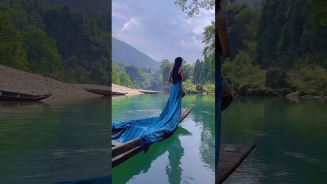 白灵花穿蓝色长裙 Another View of Bailinghua смотреть онлайн