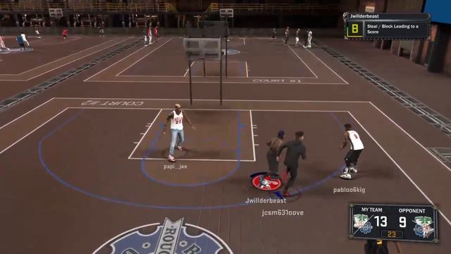 NBA 2K17 MyPARK ANKLES!!! (W/RANDOMS 😳) 95 OVR PG PLAYMAKER 100 SUB GRIND!! смотреть онлайн