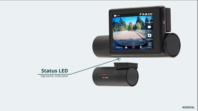 Nordväl DC103 Dashcam 2CH LCD 1080P WiFi [Promo video 2021] - Nederlands смотреть онлайн