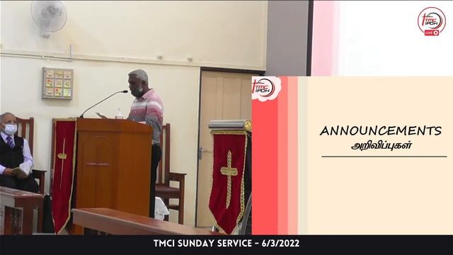 TMCI | Dedication Sunday Service | Ps. P.P Abraham | 06th March 2022 | 9.30am смотреть онлайн