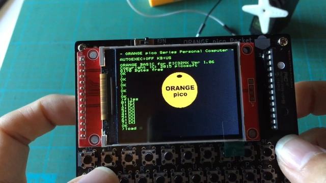 ORANGE pico Pocket 、BASICでプログラミング出来るポケコン смотреть онлайн