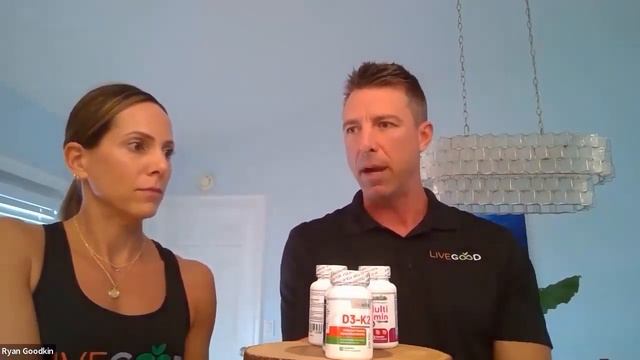 LiveGood   Ежедневный набор продуктов здоровья от LiveGood   Райян и Лиза Гудкин