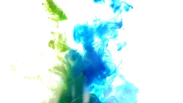 Смешивание красок в воде Mixing paints in water 4k video part 59 смотреть онлайн