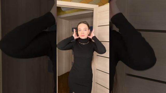 Как стилизовать черное платье смотреть онлайн