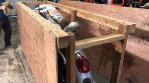 Жёсткая обрешётка мотоцикла