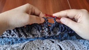 Ковёр крючком Калейдоскоп. МК 2 часть