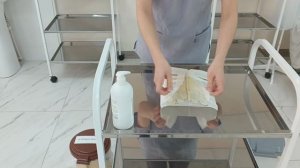 Использование стерильных перчаток (алгоритм на основе аккредитационных)