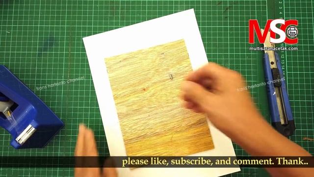 Transfer gambar ke media MDF dan triplek melamin dengan cara sublimasi смотреть онлайн
