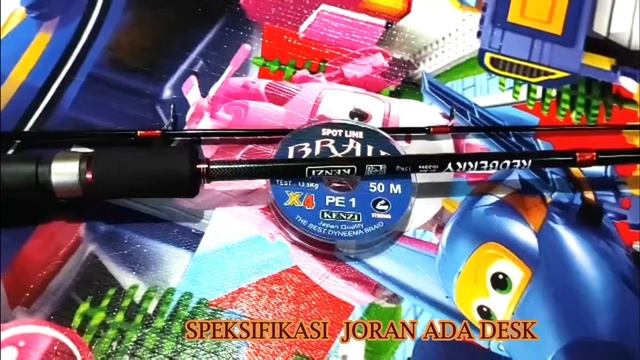 Unboxing Shopee Joran pancing terbaik Spining Kenzi Blackberry 602 murah berkualitas смотреть онлайн