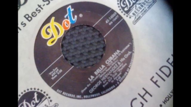 GEORGE HERNANDEZ , La bella Cubana ( oldies popcorn instrumental ) смотреть онлайн