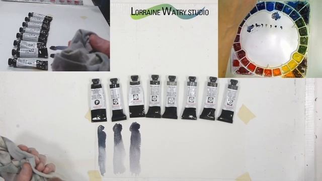 Daniel Smith Grays For Watercolor | Watercolour Paint Tip 40 смотреть онлайн