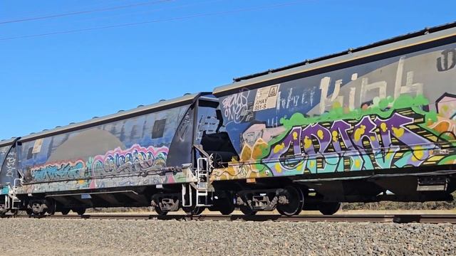 1KA2 Aurizon Grain to Adelaide, 28/4/24, Dimboola смотреть онлайн