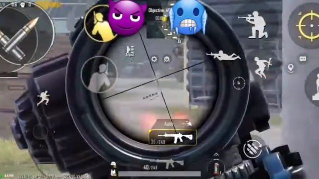 samsung m12 Pubg mobile 1v1 No gyroscope player смотреть онлайн