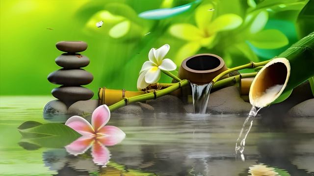 Beautiful Relaxing Piano, Water Sound - Deep Sleeping Music, Yoga, Calming Music, Meditation Music. смотреть онлайн